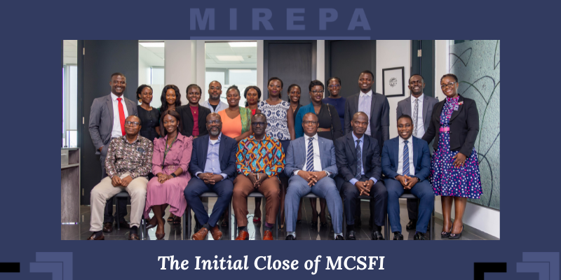 Mirepa Investment Advisors Announces Initial Close of MCSFI